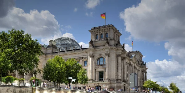 柏林政府大楼的摄影景观 — 图库照片