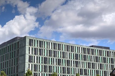 Berlin konut ön cephesi - ev dış eski antika antika