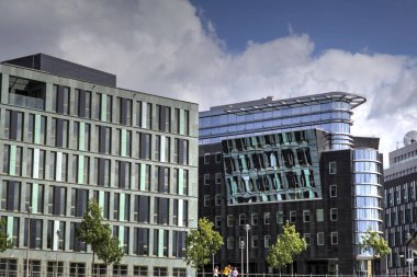 Berlin konut ön cephesi - ev dış eski antika antika