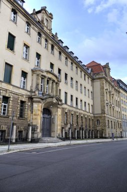 Berlin konut ön cephesi - ev dış eski antika antika