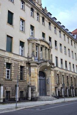 Berlin konut ön cephesi - ev dış eski antika antika