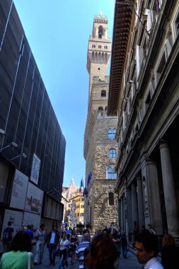 Palazzo Vecchio ile Piazza della Signoria, Floransa, İtalya