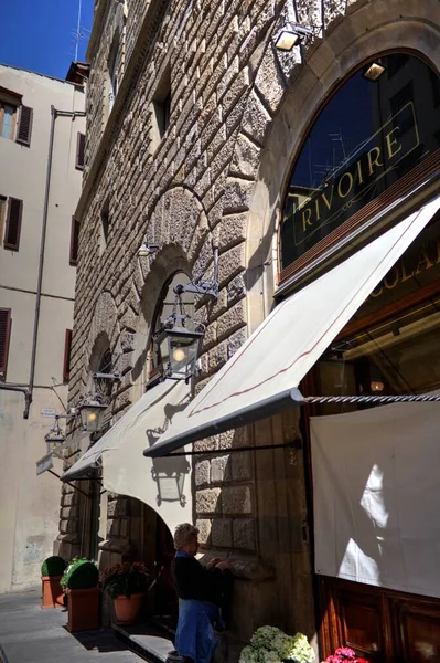 Архітектура Ресторани Центрі Старого Міста Фіренце Італія — стокове фото