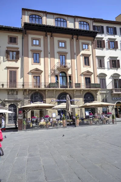 Piazza Della Signoria Palazzo Vecchio Φλωρεντία Ιταλία — Φωτογραφία Αρχείου