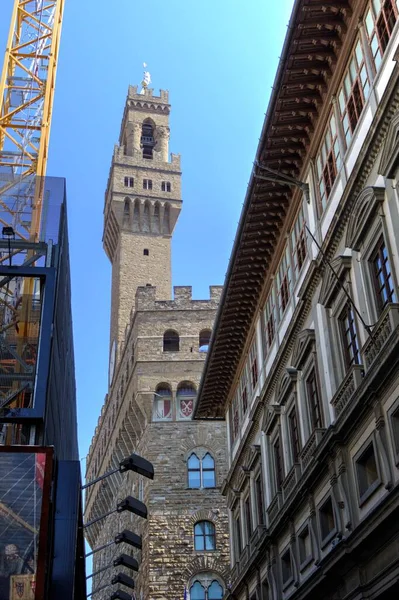 Piazza Della Signoria Palazzo Vecchio Florence Italy — 图库照片