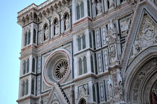 Φλόρενς Ντουόμο Ιταλία Santa Maria Del Fiore Καθεδρικό Ναό Βασιλική — Φωτογραφία Αρχείου