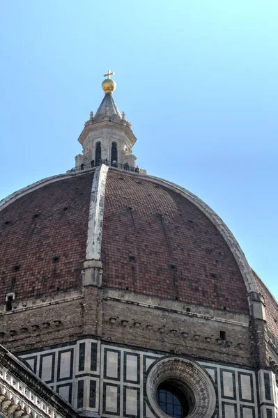 佛罗伦萨杜莫 意大利 Santa Maria Del Fiore大教堂 圣母玛利亚大教堂 城市在白天 — 图库照片