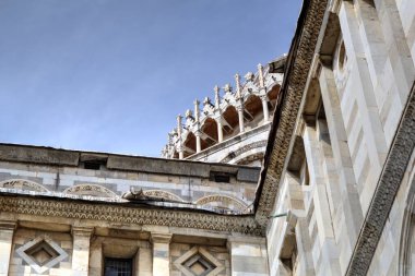 Pisa Piazza Miracoli İtalya Kulesi Kilisesi