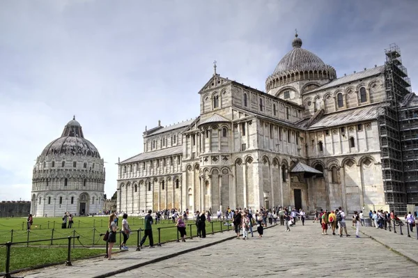 Pisa Piazza Miracoli Talya Kulesi Kilisesi — Stok fotoğraf