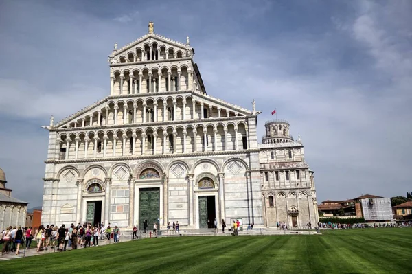 Pisa Piazza Miracoli Talya Kulesi Kilisesi — Stok fotoğraf