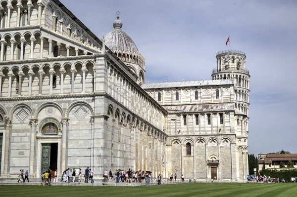 Pisa Piazza Miracoli Talya Kulesi Kilisesi — Stok fotoğraf