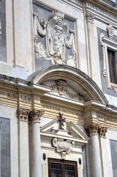 Calle Antigua Con Edificios Antiguos Pisa Italia — Foto de Stock