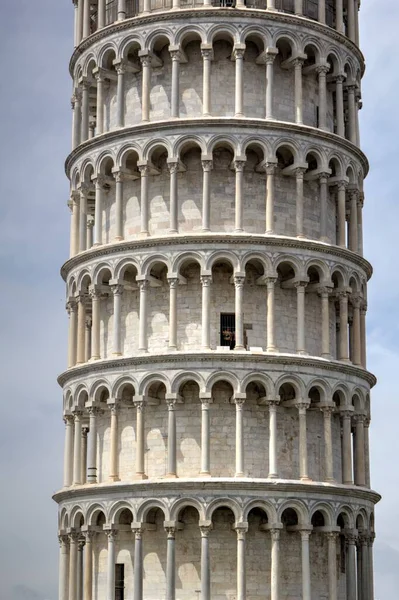 Pisa Nın Güzel Sokak Manzarası Pisa Kulesi Pisa Talya — Stok fotoğraf