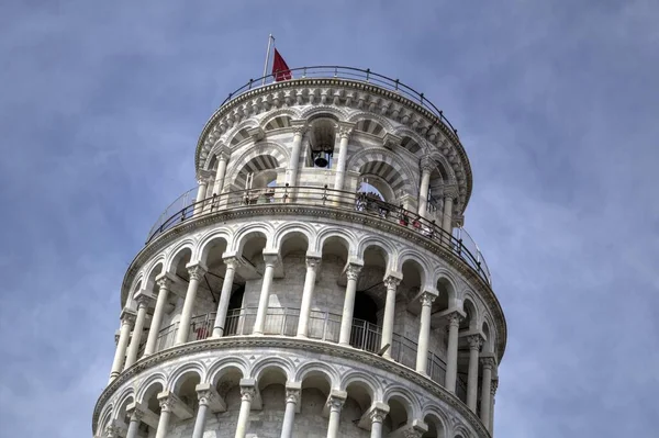 Hermosa Vista Calle Pisa Torre Pisa Pisa Italia — Foto de Stock