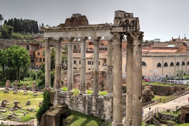 Roman ruins in Rome, Forum Romanum Italy