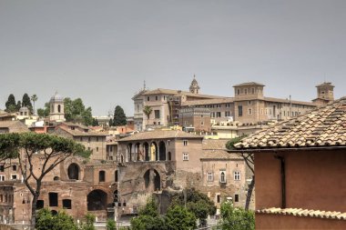 Roman ruins in Rome, Forum Romanum Italy