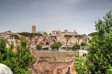 Roman ruins in Rome, Forum Romanum Italy