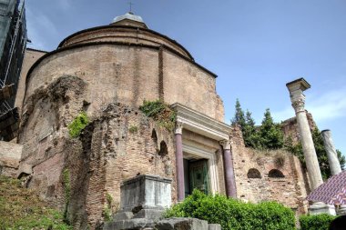 Roman ruins in Rome, Forum Romanum Italy