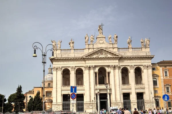 Basilica San Giovanni Laterano Roma Sede Ecclesiastica Ufficiale Del Papa — Foto Stock