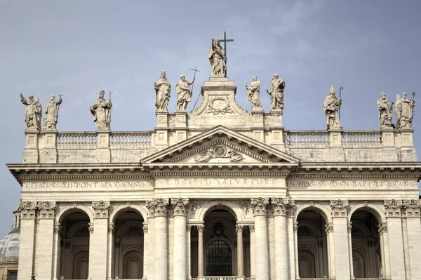 Roma Laterano Daki Basilica San Giovanni Papa Nın Resmi Kutsal — Stok fotoğraf