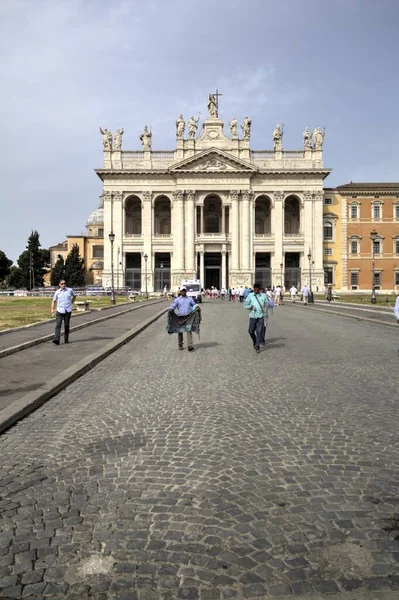 Basilica San Giovanni Laterano Rómában Hivatalos Egyházi Székhelye Pápa Róma — Stock Fotó