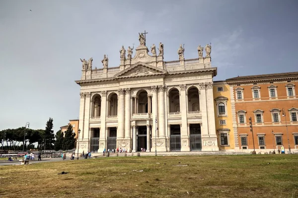 Basilica San Giovanni Laterano Roma Sede Ecclesiastica Ufficiale Del Papa — Foto Stock