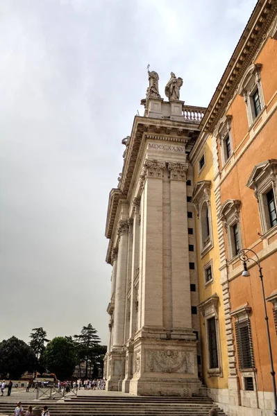 Basilica San Giovanni Laterano Rom Det Officiella Kyrkliga Sätet För — Stockfoto