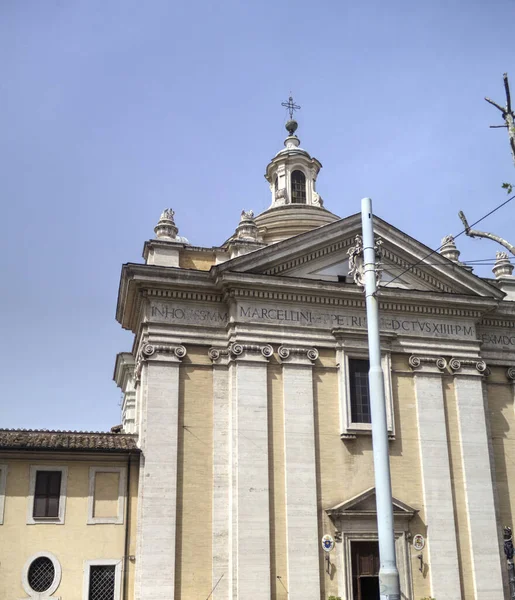 Basilica San Giovanni Laterano Roma Sede Ecclesiastica Ufficiale Del Papa — Foto Stock