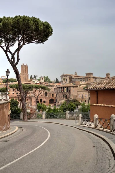 Roman Ruins Rome Forum Romanum Italy — Φωτογραφία Αρχείου