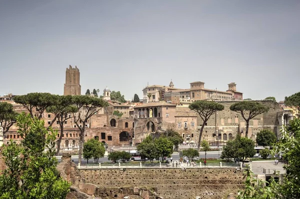 Roman Ruins Rome Forum Romanum Italy —  Fotos de Stock