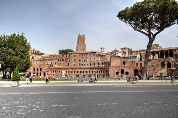 Roman Ruins Rome Forum Romanum Italy —  Fotos de Stock