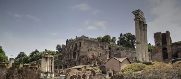 Roman Ruins Rome Forum Romanum Italy — ストック写真