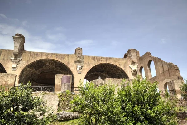 Roman Ruins Rome Forum Romanum Italy — Foto de Stock