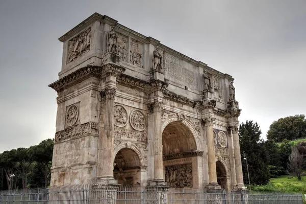 Roman Ruins Rome Forum Romanum Italy — Fotografia de Stock