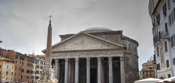 Pantheon Rome Italy Ancient Retro Vintage — ストック写真