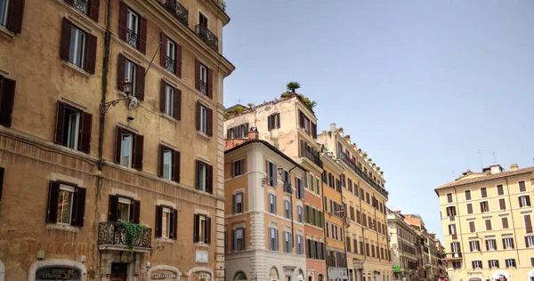 Una Pintoresca Calle Roma Italia Arquitectura — Foto de Stock