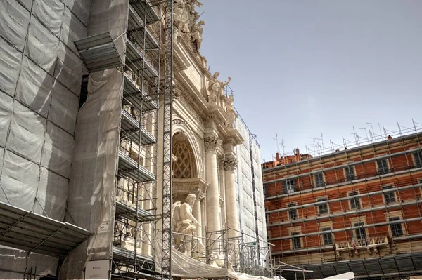 Eine Malerische Straße Rom Italien Architektur — Stockfoto