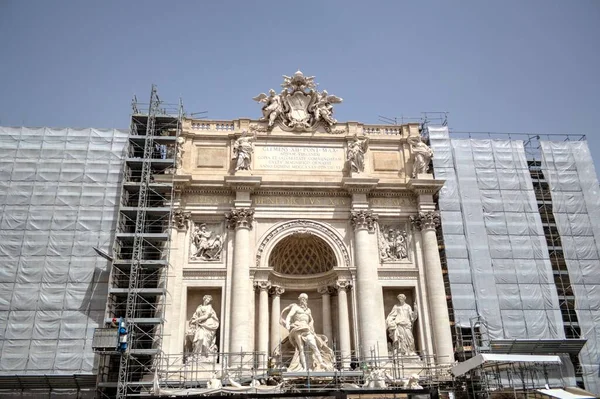 Malownicza Ulica Rzymie Włochy Architektura — Zdjęcie stockowe
