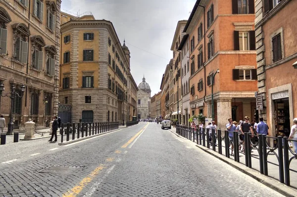 Une Rue Pittoresque Rome Italie Architecture — Photo