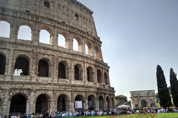 Stor Antik Colosseum Konst Fotografi Coliseum — Stockfoto