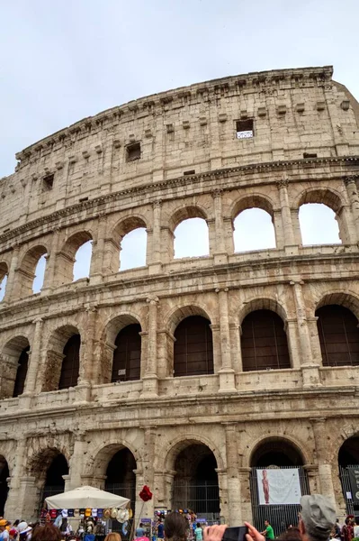 Gran Antiguo Coliseo Arte Fotografía Coliseo —  Fotos de Stock