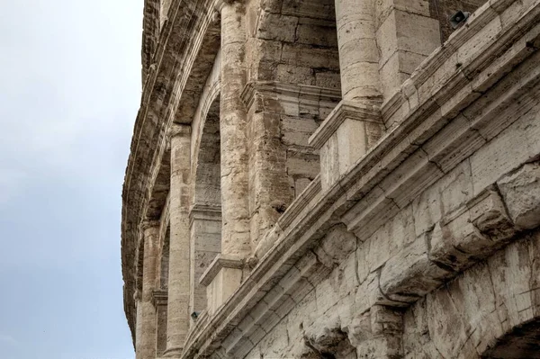 Wielki Zabytkowy Koloseum Fotografia Artystyczna Koloseum — Zdjęcie stockowe