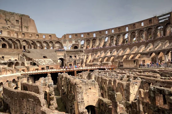 Gran Antiguo Coliseo Arte Fotografía Coliseo —  Fotos de Stock