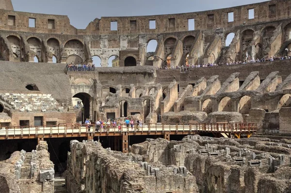 Gran Antiguo Coliseo Arte Fotografía Coliseo —  Fotos de Stock