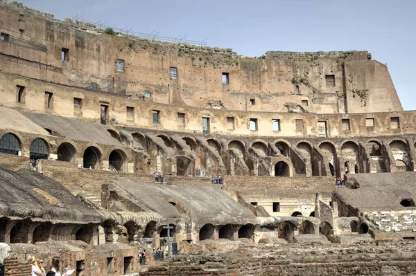 Store Antikke Colosseum Kunst Fotografering Coliseum - Stock-foto