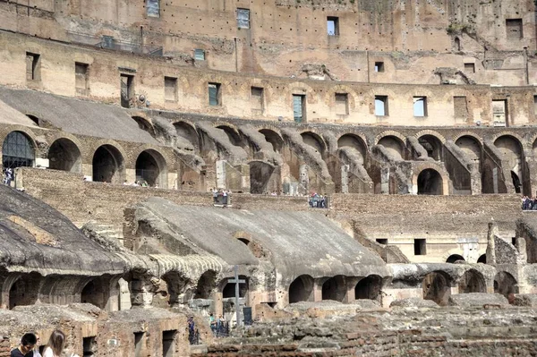 Gran Antiguo Coliseo Arte Fotografía Coliseo —  Fotos de Stock