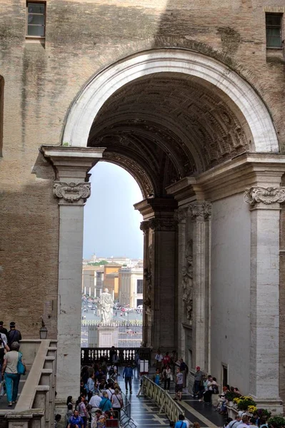 Βατικανό Φωτογραφία Τέχνης Ρώμη Ιταλία Άποψη — Φωτογραφία Αρχείου