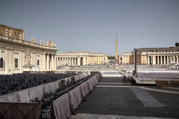 Vatikanets Kunstfotografering Rome Italia View – stockfoto