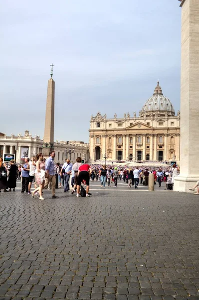 Vatikan Sanat Fotoğrafçılığı Roma Talya Görünümü — Stok fotoğraf