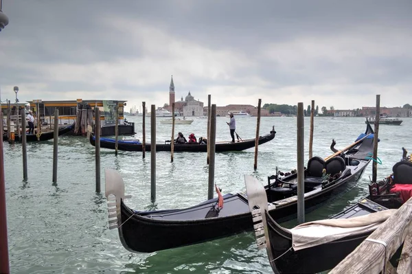Venedig Blick Auf Den Canal Grande Und Die Basilika Santa — Stockfoto